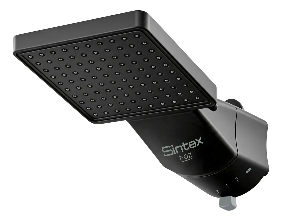 Ducha Sintex Foz preta 127 V 5500 W